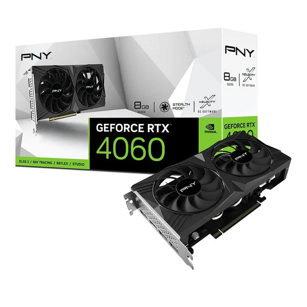PNY GeForce RTX 4060 Verto Dual Fan Edition 8GB GDDR6 - Anigma